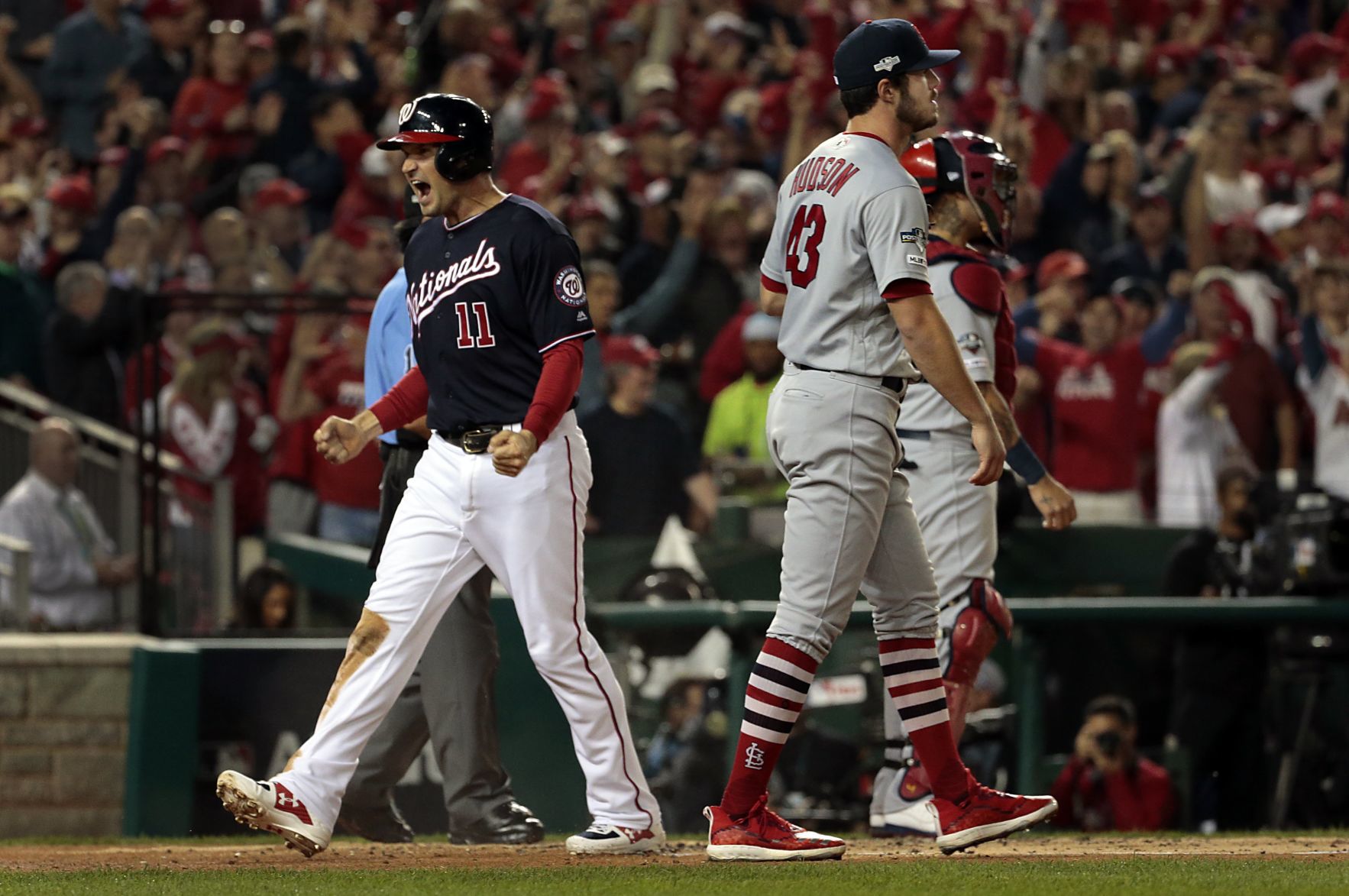 Cardinals on the brink of elimination from the National League Championship Series in Washington